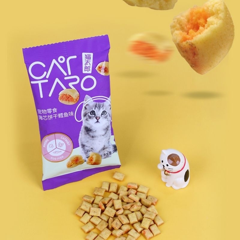 Bánh Thưởng Car Taro Cho Mèo - 20 Gram