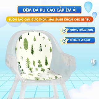 Ghế Ăn Dặm Cho Bé Cao Cấp, Ghế Tập Ăn 2 Tầng Có Kèm Bánh Xe Khóa Bánh An Toàn Chính Hãng