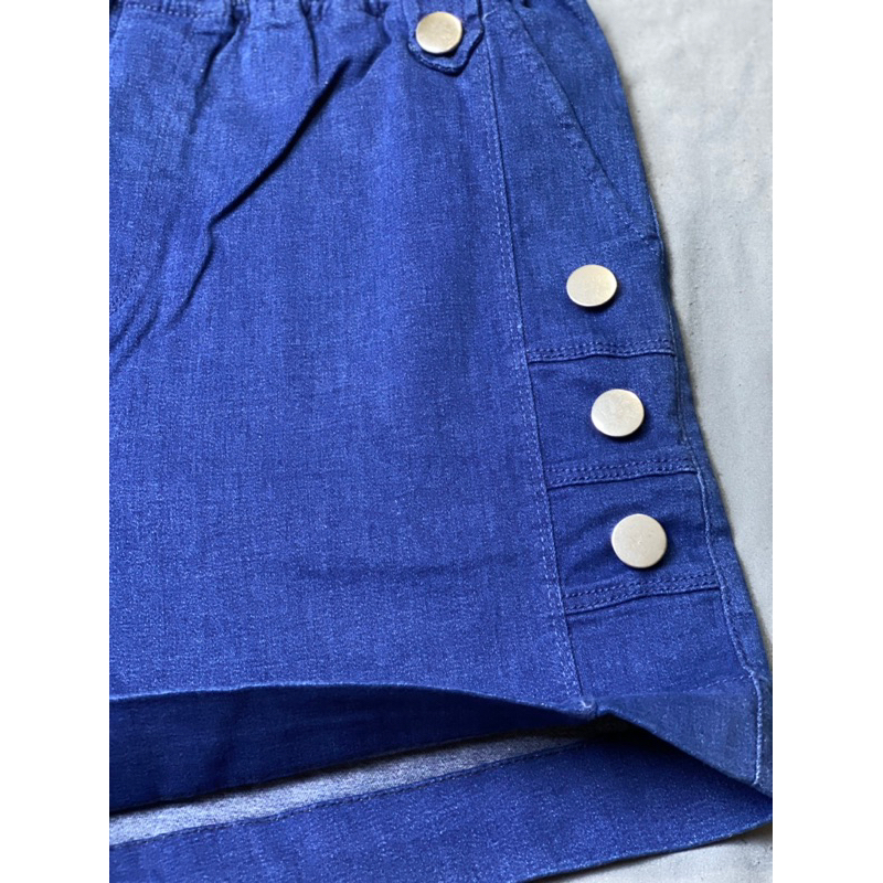 Quần short Jean nữ nút bigsize chất jean mềm co giãn kiểu dáng năng động bigsize mã sp05