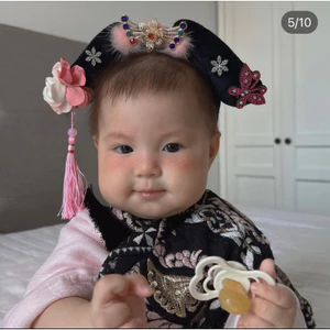 𝐀𝐩𝐫𝐢𝐥 𝐛𝐞́𝐛𝐞́ - Băng Đô Cài Tóc, Mũ halloween Hoàn Châu Cách Cách Trung Hoa, Bờm Nương Nương bé gái