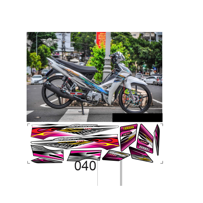TEM RỜI SIRUIS 110c CAO CẤP ĐA DẠNG MÀU SẮC