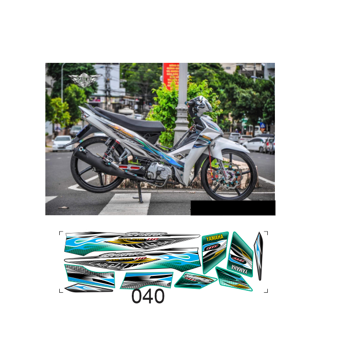 TEM RỜI SIRUIS 110c CAO CẤP ĐA DẠNG MÀU SẮC