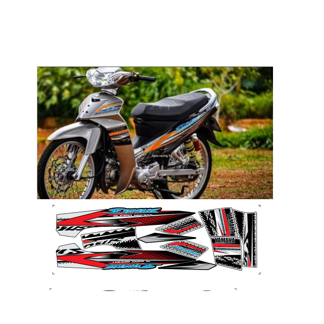 TEM RỜI SIRUIS 110c CAO CẤP ĐA DẠNG MÀU SẮC
