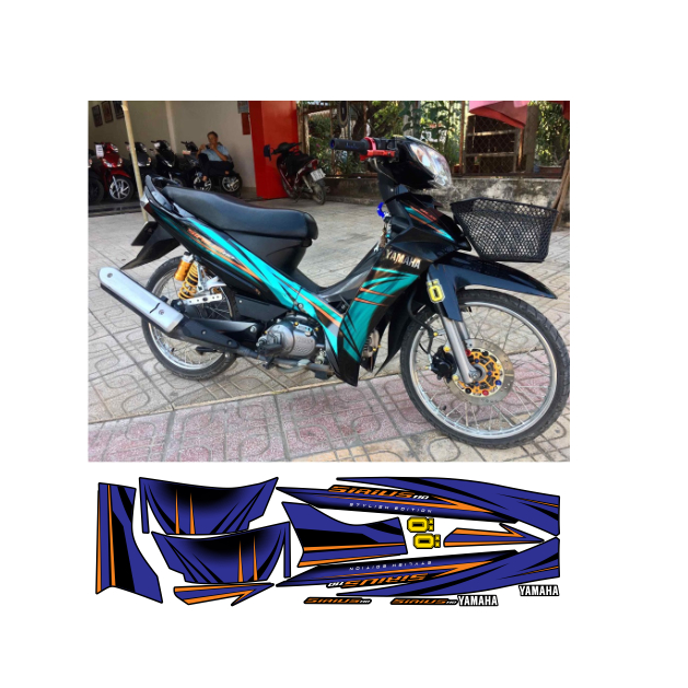 TEM RỜI SIRUIS 110c CAO CẤP ĐA DẠNG MÀU SẮC
