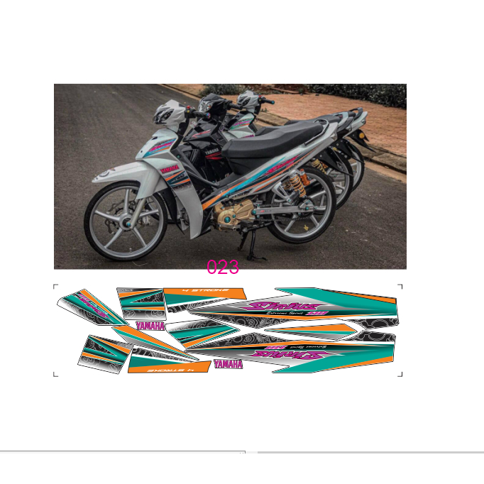TEM RỜI SIRUIS 110c CAO CẤP ĐA DẠNG MÀU SẮC