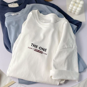 Áo thun nữ YUSTUDIO 3158, áo thun form rộng, áo cotton khô 3158 mẫu THE ONE