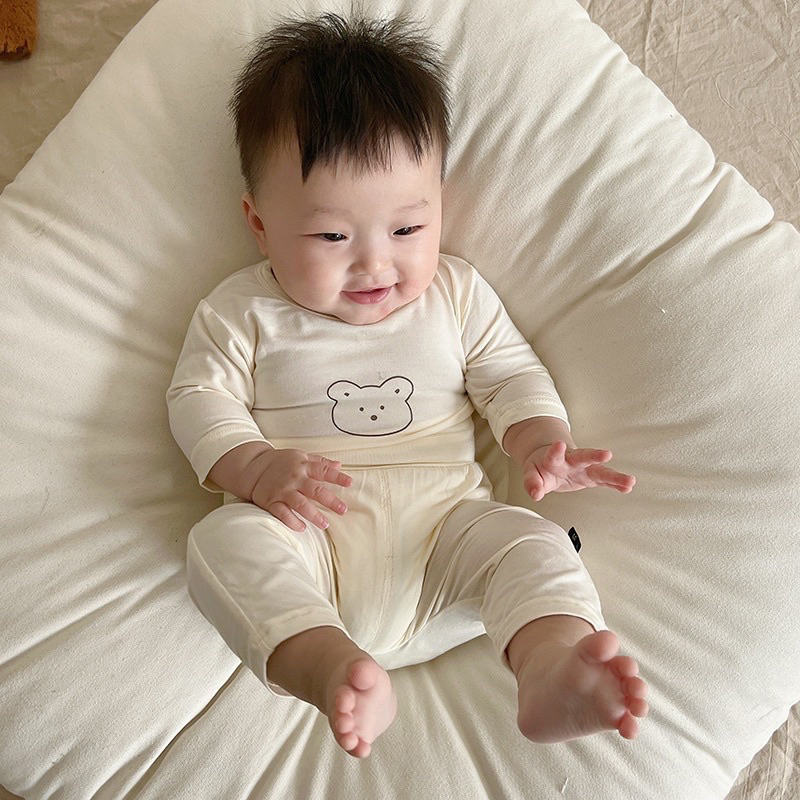 Bộ thun lạnh dài tay cho bé