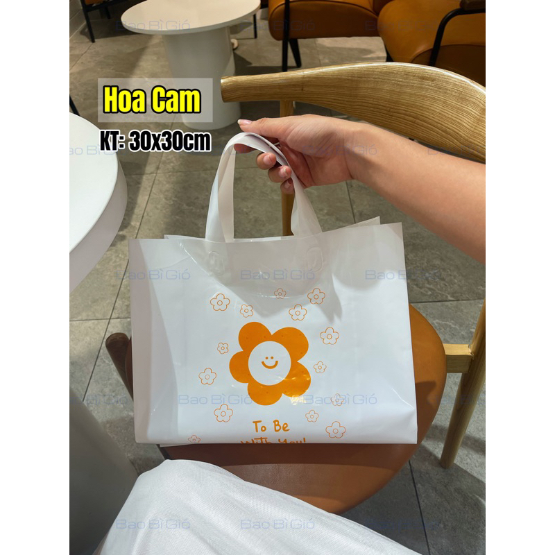 [1 Cái] Túi Nhựa, Túi Tote Đựng Đồ Đa Năng Tiện Lợi Có In Sẵn Hình ...