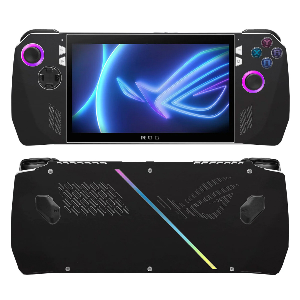 Skin dán Asus ROG Ally / Ally X mẫu đen mờ (có thể custom theo ý thích ...