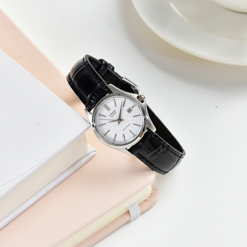 Đồng Hồ Casio Nữ LTP-1183E-7ADF Mặt Tròn Dây Da Thời Trang Chính Hãng | BigBuy360 - bigbuy360.vn