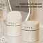 Thùng rác mini GADI để bàn thiết kế mới ngăn mùi hiệu quả kiểu dáng nắp gập và nắp lật