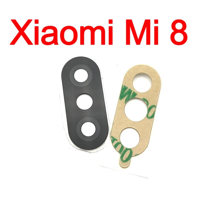 Mặt kính camera sau XIAOMI Mi 8 dành để thay thế mặt kính camera trầy vỡ bể cũ linh kiện điện thoại thay thế