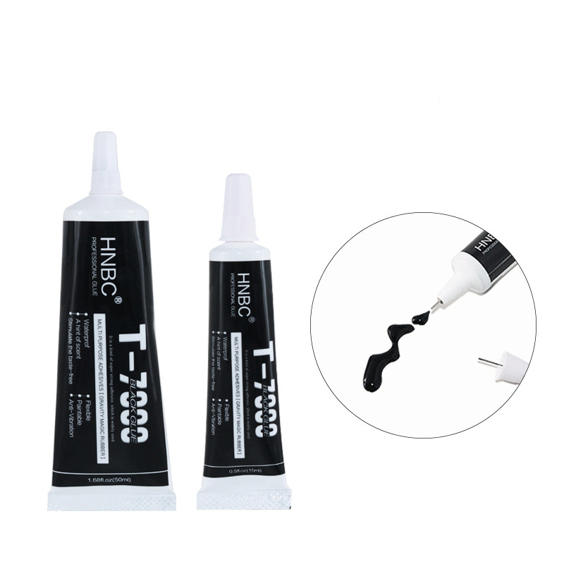 Keo dán đa năng T7000, dán viền màn hình, dán lưng điện thoại, linh kiện các loại đồ thủ công, keo màu đen