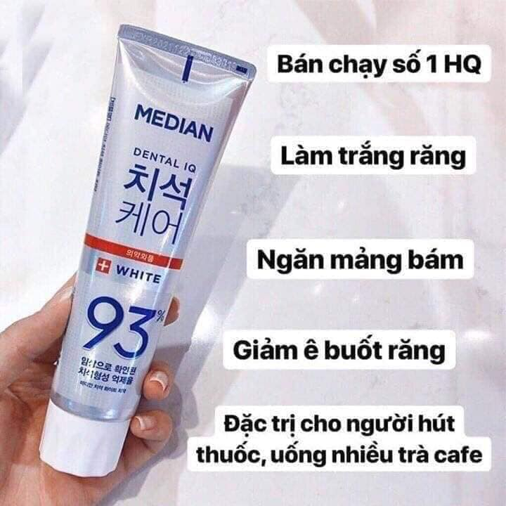 ĐÁNH RĂNG 120G MEDIAN 93% HÀN QUỐC