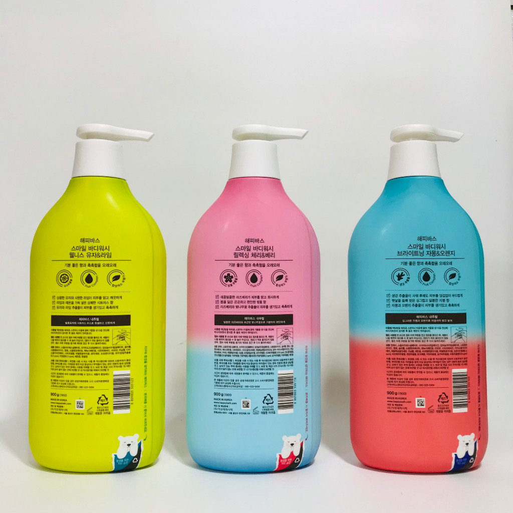 SỮA TẮM TRẮNG DA TOÀN THÂN HAPPY BATH HÀN QUỐC 900ML