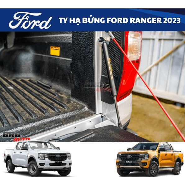 Ty hạ bửng xe Ford Ranger 2023-2024, Bộ ty nâng hạ bửng sau 1 và 2 chế độ