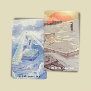 Bộ Bài Monsoon Tarot - Collector's Edition (Mystic House Tarot Shop) - Bài Gốc Authentic Chính Hãng 100%
