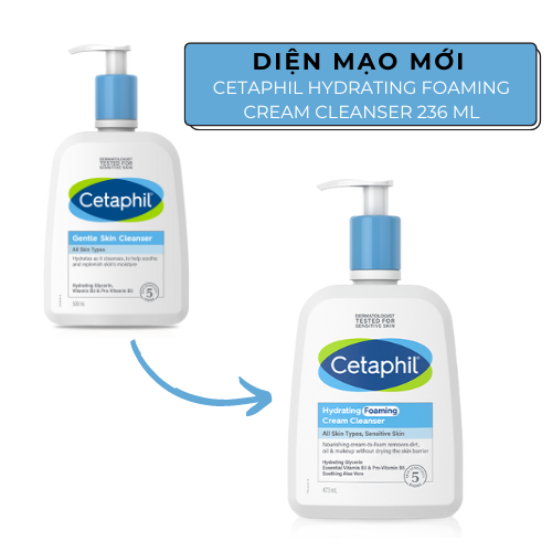 Sữa rửa mặt Cetaphil Gentle Skin Cleanser dịu nhẹ dưỡng ẩm không xà phòng