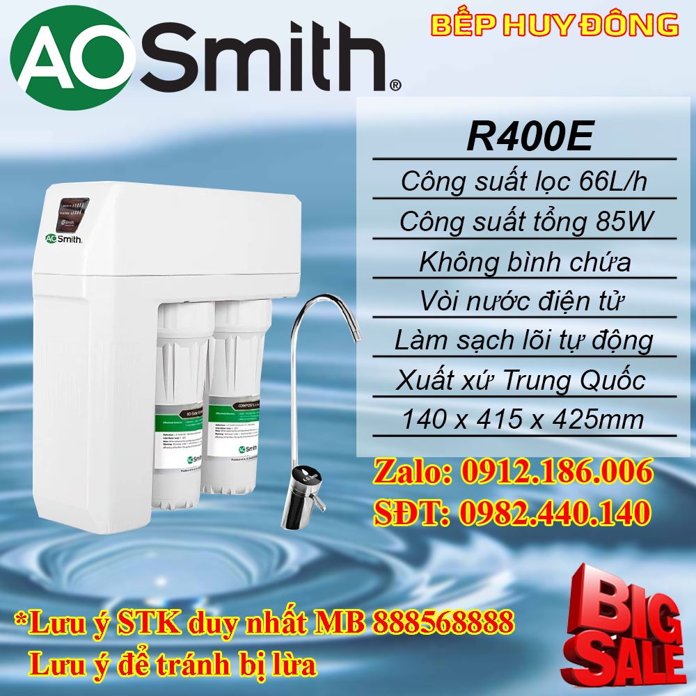 Máy Lọc Nước AOSmith R400E | Shopee Việt Nam