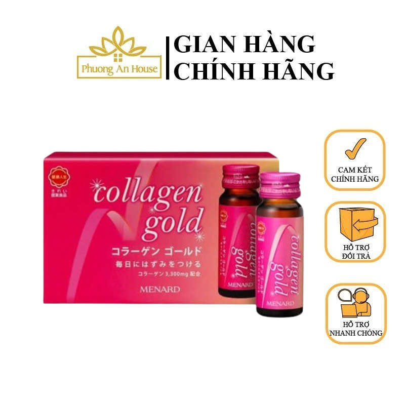 Nước uống Menard Collagen Gold phục hồi trẻ hóa da