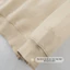 Áo sweater nam nữ WoO form rộng cổ tròn unisex mặc cặp đôi màu kem sáng chất nỉ bông dày mặc siêu ấm