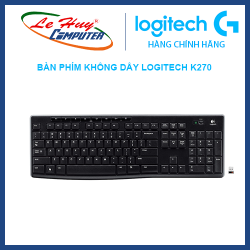 Bàn Phím Không Dây Logitech K270 HÀng ChÍnh HÃng Shopee Việt Nam 1726