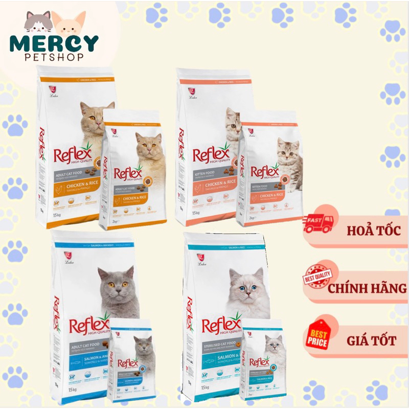 Thức ăn mèo Hạt Reflex túi 2kg Cao Cấp dành cho Mèo | Shopee Việt Nam