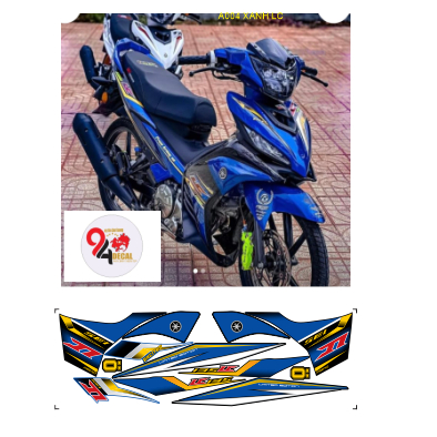tem rời exciter 135 mẫu lc cao cấp đa dạng màu sắc