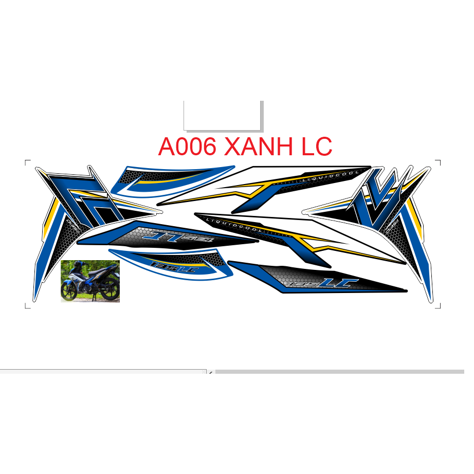 tem rời exciter mẫu lc cao cấp