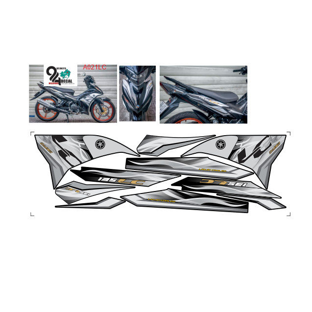 tem rời exciter 135 mẫu lc cao cấp