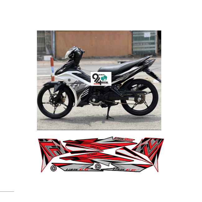 tem rời exciter 135 mau lc cao cấp đa dạng màu sắc