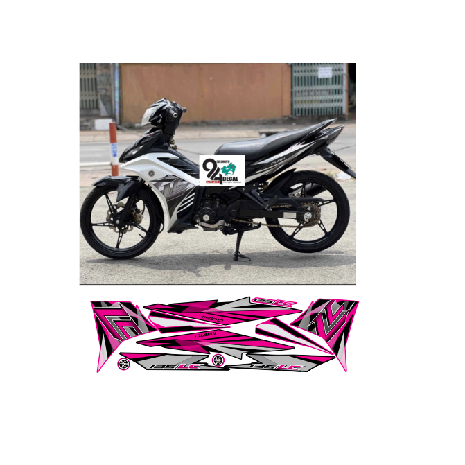 tem rời exciter 135 mau lc cao cấp đa dạng màu sắc