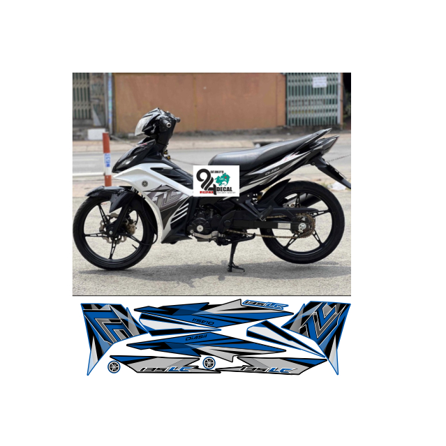tem rời exciter 135 mau lc cao cấp đa dạng màu sắc