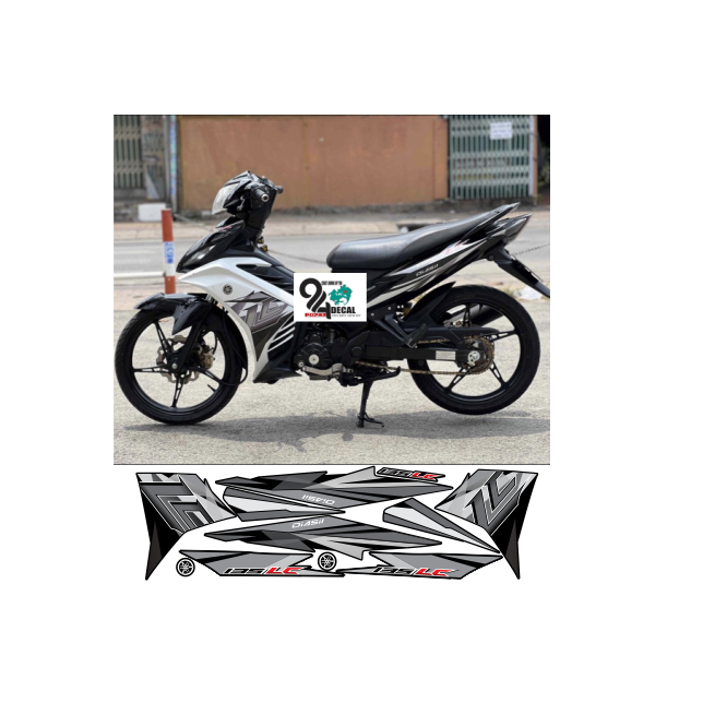 tem rời exciter 135 mau lc cao cấp đa dạng màu sắc