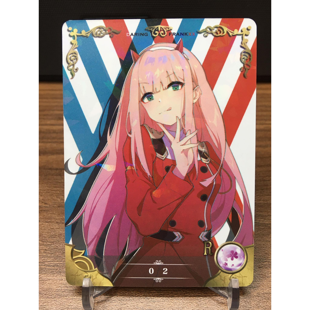 (Rain15) Thẻ bo góc nhân vật Zero Two – Darling in the Franxx NS-10 – R ...