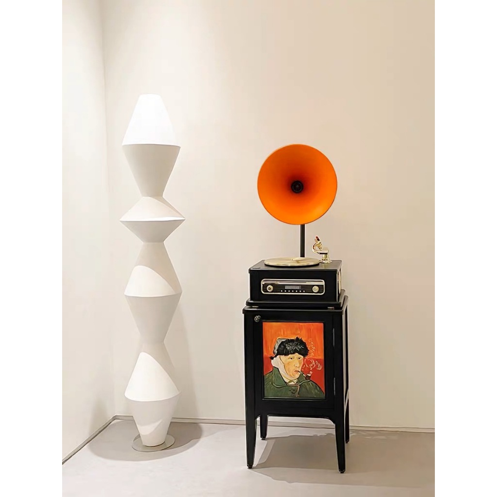 Máy nghe nhạc đĩa than vinyl record có thể kết nối bluetooth và màn ...