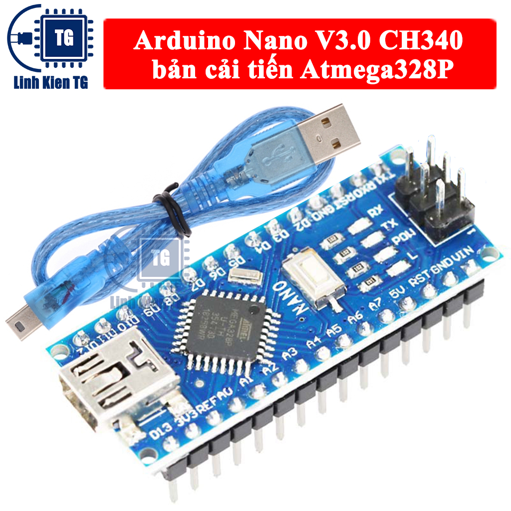 Bảng Mạch Điều Khiển arduino Nano V3.0 CH340 phiên bản cải tiến ...