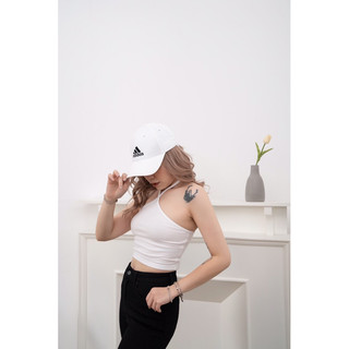 MIDDUA - CR1299 Áo yếm gân cột chéo