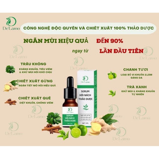 [Mua 1 tặng 1] SERUM THẢO DƯỢC DE’Lamo