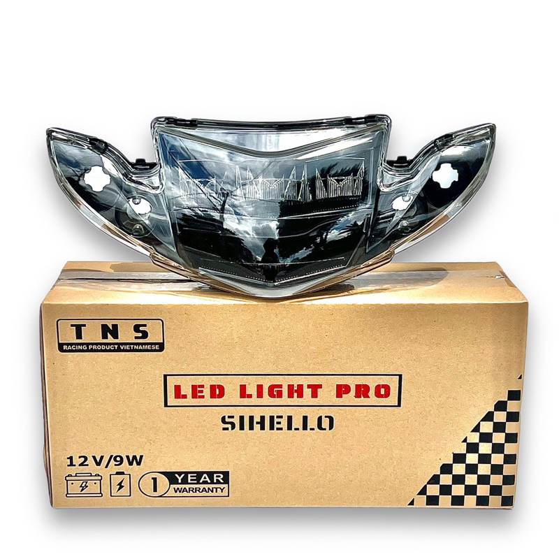 Pha đèn 2 tầng sirius - Pha led 2 tầng zhipat sirius sihello