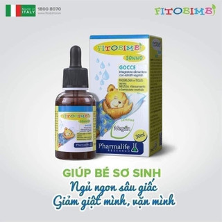 [Chính Hãng] FITOBIMBI SONNO, 30ml, Siro hỗ trợ ngủ ngon cho bé