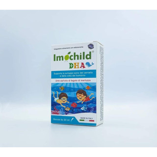 DHA Cá Tuyết Châu Âu IMỌCHILD Giúp Bé Phát Triển Não Bộ, Tăng Cường IQ, Nhận Thức, Trí Nhớ, Bảo Vệ Thị Lực - 20ml