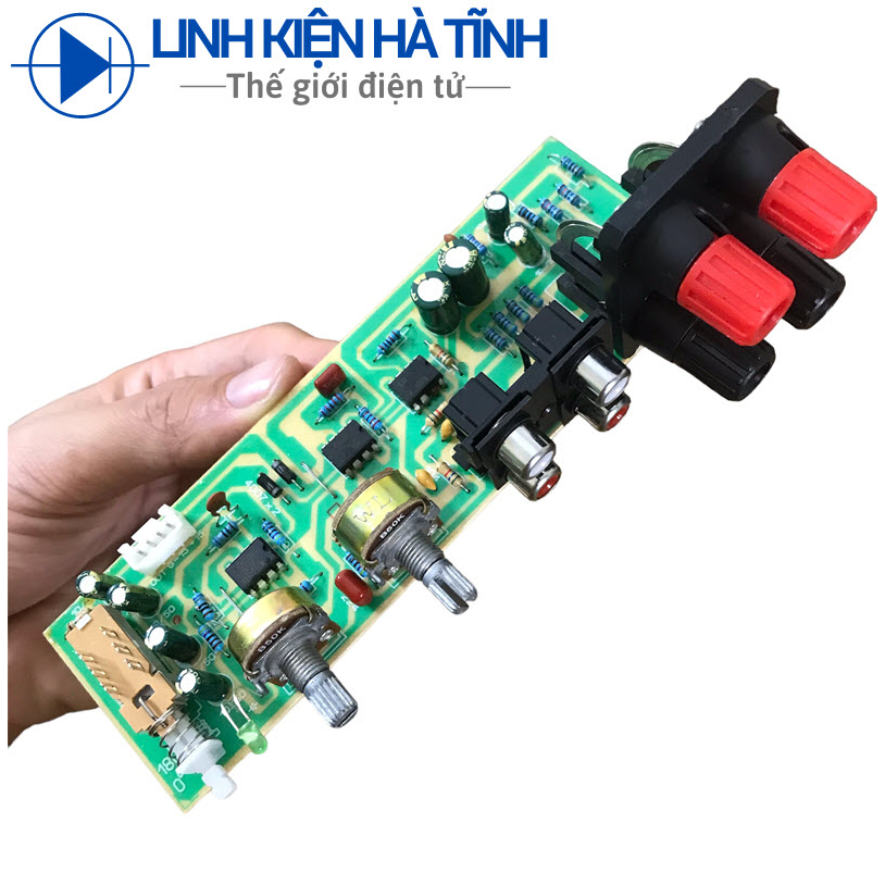 Mạch cắt sub điện mạch lọc sub cho bo công suất sub dùng ic TL084 ...