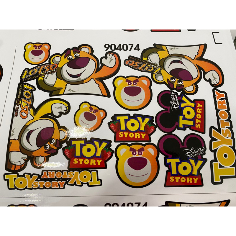 Mẫu sticker Gấu Dâu . Tem 3 lớp dán cho các loại xe | Shopee Việt Nam