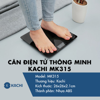 Cân điện tử mặt kính Kachi MK315