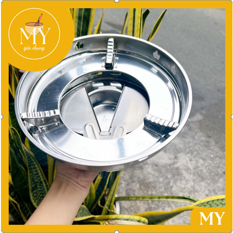 Bếp  inox chắn gió CHERRY - tiệu lợi  dã ngoại  (siêu rẻ)