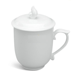 Ca Trà Sứ Có Nắp Dung Tích 300 ML Cao Cấp