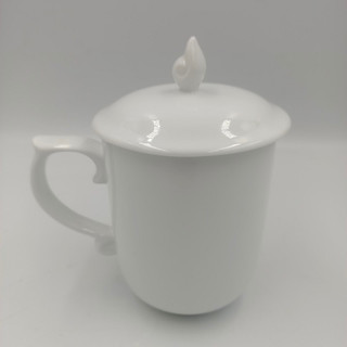 Ca Trà Sứ Có Nắp Dung Tích 300 ML Cao Cấp