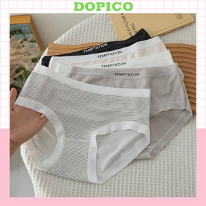 Quần lót nữ thun lạnh mềm mại tôn dáng kháng khuẩn khử mùi đáy 2 lớp chắc chắn DOPICO LY08