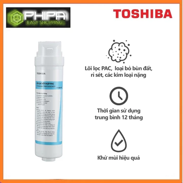 Lõi Lọc Nước Toshiba F-1686 - PAC - C - RO (Bộ lọc dùng cho máy lọc nước TWP-N1686UV, TWP-N1843SV) - Bảo Hành Chính